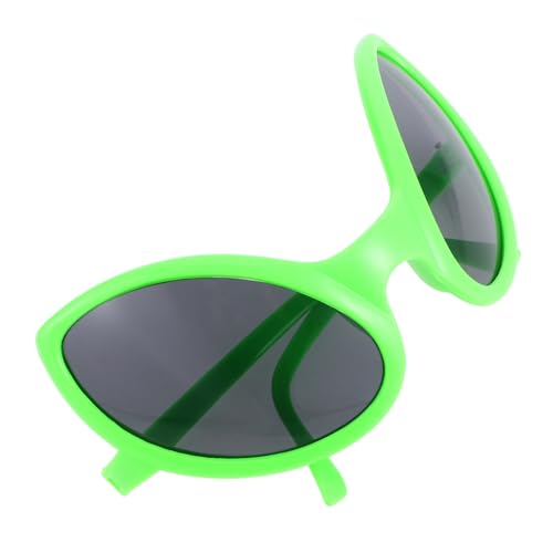 balacoo Lustige Alienbrille aus Robustem Material Leicht und Langlebig Witziges Party Accessoire für Kostüme und Cosplay für Erwachsene bei Halloween Fasching und Themenpartys von balacoo