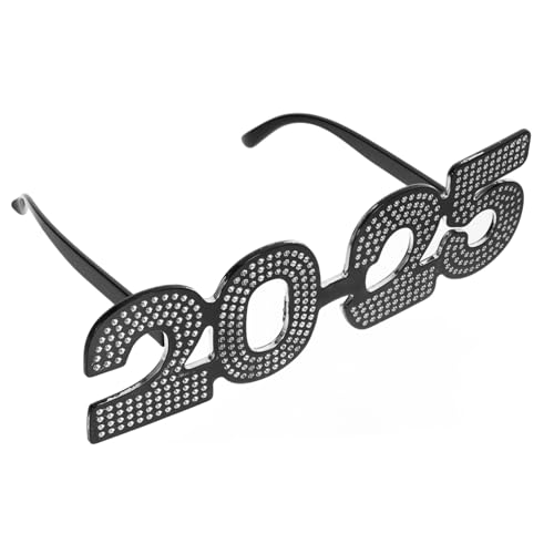 balacoo Partybrille mit Schwarzem Strass Leichte Bequeme Festivalbrille für Damen und Herren Lustige Silvester und Neujahrsparty Requisite Unisex Eyewear für Fotos und Events balacoo Partybrille mit Schwarzem Strass Leichte Bequeme Festivalbrille für Damen und Herren Lustige Silvester und Neujahrsparty Requisite Unisex Eyewear für Fotos und Events von balacoo