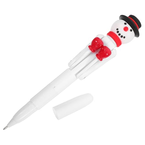balacoo Weihnachtlicher Schneemann Kugelschreiber mit Interaktivem Boxroboter und Punching Arm Blaue Mine Ergonomisch Weicher Griff Lustiger Stift für Teens und Erwachsene Festliche balacoo Weihnachtlicher Schneemann Kugelschreiber mit Interaktivem Boxroboter und Punching Arm Blaue Mine Ergonomisch Weicher Griff Lustiger Stift für Teens und Erwachsene Festliche von balacoo