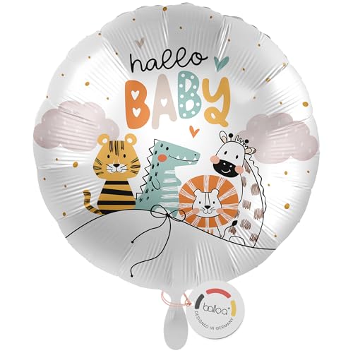 balloa Folienballon zur Geburt, Boho-Tiere für die Feier, Helium-Ballon Geschenk zur Geburt, Dekoration für Baby-Partys, 33cm balloa Folienballon zur Geburt, Boho-Tiere für die Feier, Helium-Ballon Geschenk zur Geburt, Dekoration für Baby-Partys, 33cm von balloa