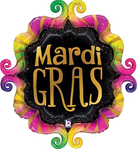 balloons 71,1 cm großer Mardi Gras Fancy Rahmen von balloons