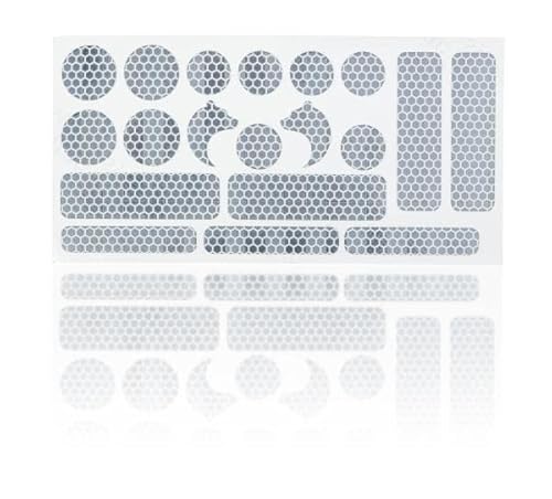 High Performance 3M Reflektoren Aufkleber Reflex Sticker Set 19-teilig Erhöhung der Sichtbarkeit in Dämmerung und Dunkelheit für Kinderwagen, Buggy, Laufrad, Fahrrad, Helm, Rollstuhl, Gehhilfen High Performance 3M Reflektoren Aufkleber Reflex Sticker Set 19-teilig Erhöhung der Sichtbarkeit in Dämmerung und Dunkelheit für Kinderwagen, Buggy, Laufrad, Fahrrad, Helm, Rollstuhl, Gehhilfen von balu