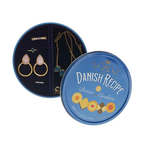 balvi Schmuckschatulle Danish Cookies Farbe Blau Eine Keksdose darstellend Blech/Samt balvi Schmuckschatulle Danish Cookies Farbe Blau Eine Keksdose darstellend Blech/Samt von balvi