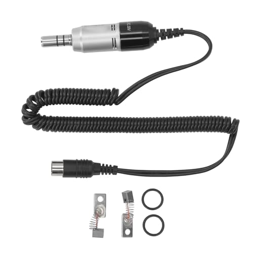 Mikromotor Griff, 35.000 U/min Mikromotor Polierhandstück, Elektrische Mikromotor-Laborschleifgeräte, Schmuckstein Walnussschnitz Polier Schleifgriff, Mikromotor Handset von banapoy