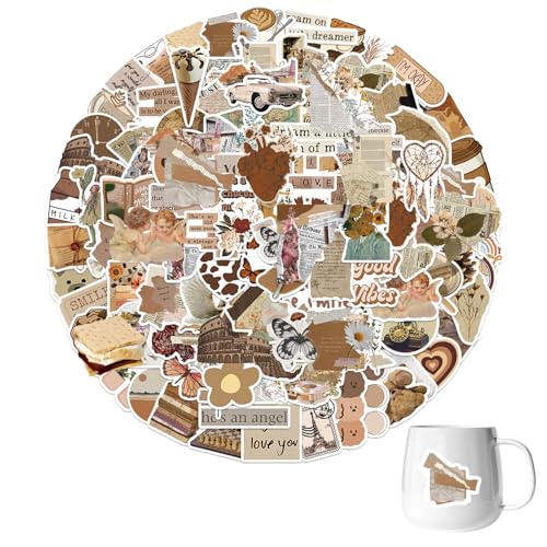 112 Stück Vintage Sticker Set für Erwachsene,Sticker Aesthetic,Alte Zeitung Vintage Aufkleber,Sticker Vintage,Vintage Sticker,für Wasserflasche,Laptop,Scrapbook,Tagebuch,wasserdichte Vinyl Aufkleber 112 Stück Vintage Sticker Set für Erwachsene,Sticker Aesthetic,Alte Zeitung Vintage Aufkleber,Sticker Vintage,Vintage Sticker,für Wasserflasche,Laptop,Scrapbook,Tagebuch,wasserdichte Vinyl Aufkleber von banjiabb