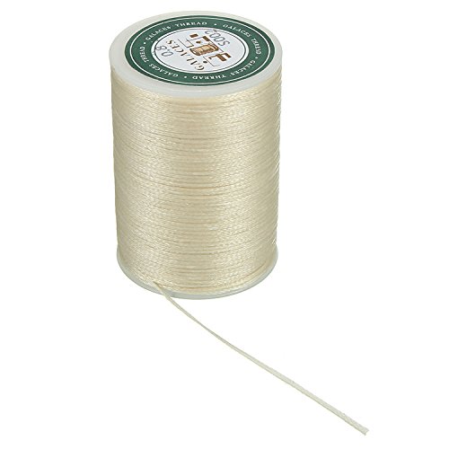 0.8MM Leather Sewing Waxed Thread Wax Cord for Shoes Luggage Repair and Other Leather Goods Blue 0.8MM Leather Sewing Waxed Thread Wax Cord for Shoes Luggage Repair and Other Leather Goods Blue von baogu