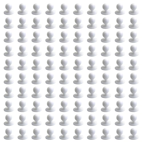 baojielai 100 Stück Koch Uniform Ball Knöpfe Nylon Runde Knöpfe für Professionelle Küche Köche Kleidung Zubehör baojielai 100 Stück Koch Uniform Ball Knöpfe Nylon Runde Knöpfe für Professionelle Küche Köche Kleidung Zubehör von baojielai