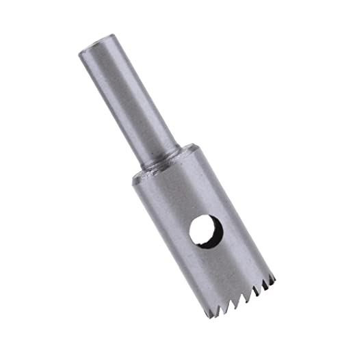 barenx Hartmetall-Lochsägen-Set, HSS-Bohrer-Set, Holzperlen, Schneiden von 6 mm bis 25 mm, Löcher zur Auswahl – 12 mm, silberfarben von barenx