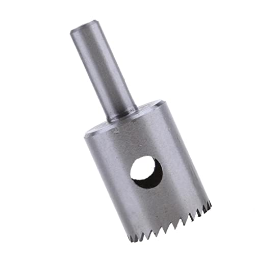 barenx Hartmetall-Lochsägen-Set, HSS-Bohrer-Set, Holzperlen, Schneiden von 6 mm bis 25 mm, Löcher zur Auswahl – 20 mm, silberfarben von barenx