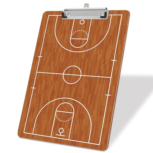 Basketball-Coaching Kunststoff-Klemmbretter, A4, dekoratives Kunststoff-Klemmbrett für Lehrer, Sozialarbeiter, Studenten, Bürobedarf, 20,3 x 30,5 cm Basketball-Coaching Kunststoff-Klemmbretter, A4, dekoratives Kunststoff-Klemmbrett für Lehrer, Sozialarbeiter, Studenten, Bürobedarf, 20,3 x 30,5 cm von bassyil