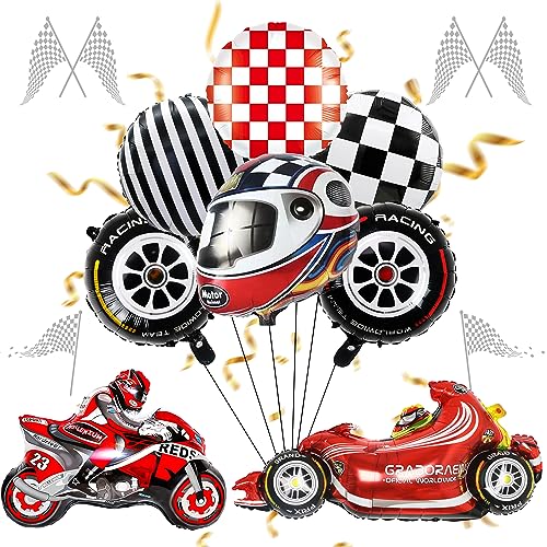 Geburtstag Rennballon 8 Stück Rennauto Folienballon, Rennauto Motorrad Luftballons Rennauto Geburtstag Deko, Car Themen Helm Folienballon für Kinder Jungen Geburtstag Babyparty Dekorationen Geburtstag Rennballon 8 Stück Rennauto Folienballon, Rennauto Motorrad Luftballons Rennauto Geburtstag Deko, Car Themen Helm Folienballon für Kinder Jungen Geburtstag Babyparty Dekorationen von batnite