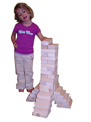 Baukid Holzbauklötze EINSTEIGERSET, 40 unbehandelte Bauklötze für Kindergarten- und Schulkinder, große Klötze aus unbehandeltem Holz aus nachhaltiger Forstwirtschaft Baukid Holzbauklötze EINSTEIGERSET, 40 unbehandelte Bauklötze für Kindergarten- und Schulkinder, große Klötze aus unbehandeltem Holz aus nachhaltiger Forstwirtschaft von baukid.de