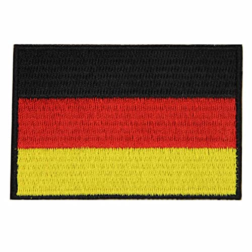 Abzeichen Deutschland-Fahne 40 x 60 mm (gestickt) von baum-m gmbh