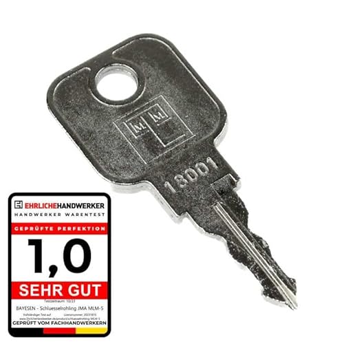MLM EuroLocks BISLEY L&F Ersatzschlüssel - Schließung 18042 Für Hebelzylinder, Möbelschlösser und Schrankschlösser - Nachschlüssel & Zusatzschlüssel nach Code MLM EuroLocks BISLEY L&F Ersatzschlüssel - Schließung 18042 Für Hebelzylinder, Möbelschlösser und Schrankschlösser - Nachschlüssel & Zusatzschlüssel nach Code von bayesen
