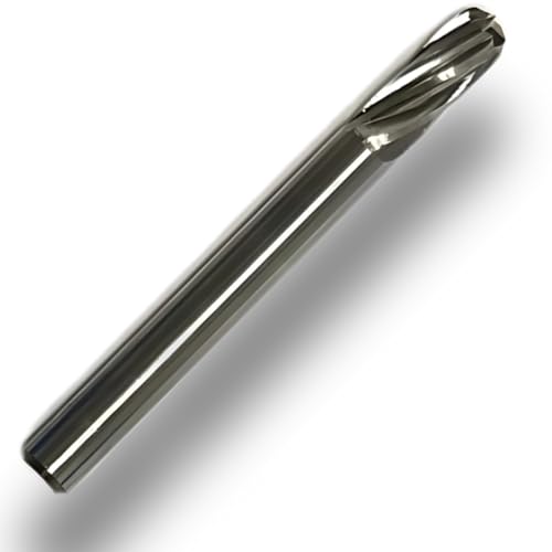 Premium Fräser 6mm Präzision - Schaftfräser [6mm x 60mm] - Hartmetall - für Schlüsseldienste – Zylinderfräsen - Türschlösser | hohe Standzeit & optimale Fräseleistung von bayesen