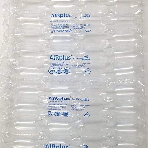800 Stück Airplus® Cushion Luftkissen (400x150mm) vorgefertigt, Luftpolsterkissen Füllmaterial Polstermaterial für Versand Luftkissen Matten (ca.10m) von bbs-sales