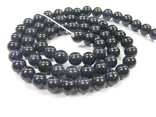 BLAUFLUSS 4mm blau Perlen rund 1 Strang Schmuck basteln auffädeln DIY BLAUFLUSS 4mm blau Perlen rund 1 Strang Schmuck basteln auffädeln DIY von beadsvision
