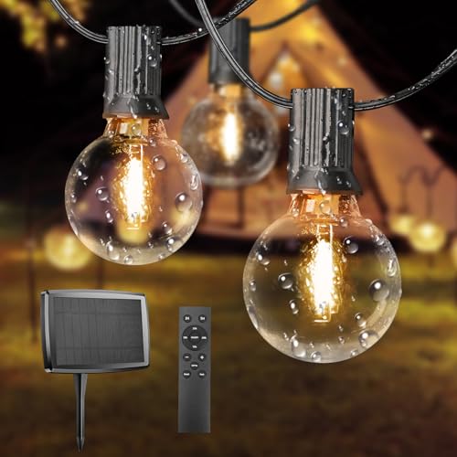 bedee Solar Lichterkette Außen IP45 Wasserdichte, 15.3M mit 25+3 Bruchsicherer Glühbirnen, Perfekte Dekoration für Garten, Terrasse, Hof und Partys bedee Solar Lichterkette Außen IP45 Wasserdichte, 15.3M mit 25+3 Bruchsicherer Glühbirnen, Perfekte Dekoration für Garten, Terrasse, Hof und Partys von bedee