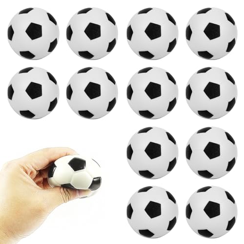 beejune 12 Stück Mini Fussball, Fussball Geburtstag, Fußball Mitgebsel, Weiche Fussball Klein, Antistressball, Mini Schaumstoffbälle Kinder, Für Kinder Und Erwachsene Fußball Party beejune 12 Stück Mini Fussball, Fussball Geburtstag, Fußball Mitgebsel, Weiche Fussball Klein, Antistressball, Mini Schaumstoffbälle Kinder, Für Kinder Und Erwachsene Fußball Party von beejune