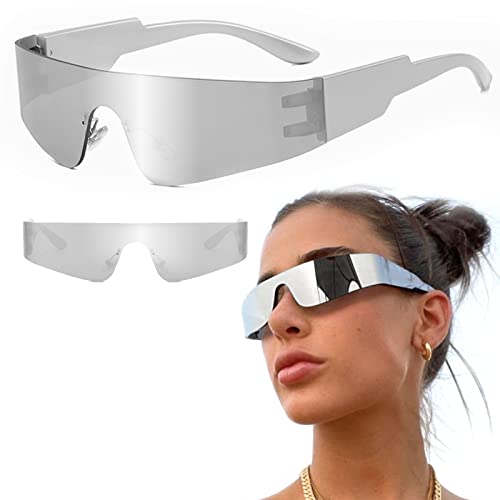 behone Futuristische Sonnenbrille Space Brille Alien Brille set Partybrille Funbrille Futuristische Brille für Rollenspiel Halloween Brillen Set (15 * 12.8 * 3.9) behone Futuristische Sonnenbrille Space Brille Alien Brille set Partybrille Funbrille Futuristische Brille für Rollenspiel Halloween Brillen Set (15 * 12.8 * 3.9) von behone