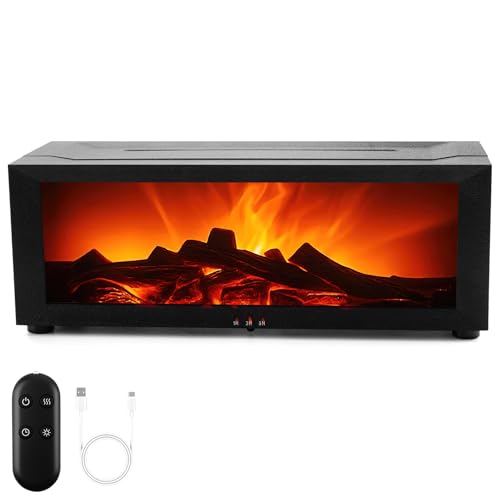 Flammen Aroma Diffuser, 150ml Duftöl Diffusor mit 7 Arten LED Kamin und Timer, Duftöl Diffuser mit Fernbedienung, Perfekt für Zuhause Büro Schlafzimmer,Wasserlose Abschaltautomatik Flammen Aroma Diffuser, 150ml Duftöl Diffusor mit 7 Arten LED Kamin und Timer, Duftöl Diffuser mit Fernbedienung, Perfekt für Zuhause Büro Schlafzimmer,Wasserlose Abschaltautomatik von beibijio