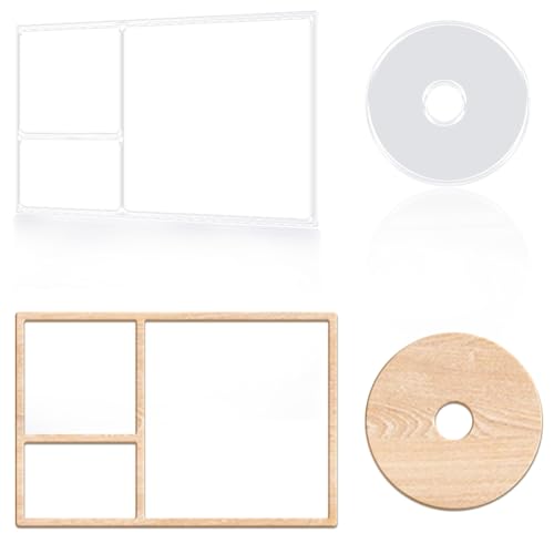 beinkmake 2Pcs Rectangle Valet Tray Router Template Round Acrylic Router Template für die Holzbearbeitung Zeichnung Inlay Templates Charcuterie Board Dekorative Templates 7.8x11.8 inch beinkmake 2Pcs Rectangle Valet Tray Router Template Round Acrylic Router Template für die Holzbearbeitung Zeichnung Inlay Templates Charcuterie Board Dekorative Templates 7.8x11.8 inch von beinkmake