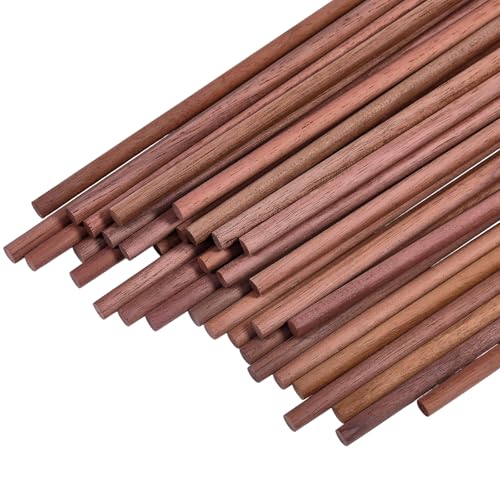 beinkmake 36 Stück natürliche Walnuss-Dübel 0,24 × 11,8 Zoll Holz-Dübelstangen Unbearbeitete runde Stäbe zum Schnitzen Holzarbeiten Modellbau Makramee-Basteln beinkmake 36 Stück natürliche Walnuss-Dübel 0,24 × 11,8 Zoll Holz-Dübelstangen Unbearbeitete runde Stäbe zum Schnitzen Holzarbeiten Modellbau Makramee-Basteln von beinkmake