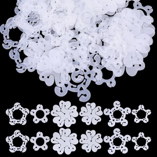 beinkmake Ballonklammern in Blumenform, 6 Stile, Ballonverbinder, Clip-Halter für Luftballons, Bogensäulenständer, wiederverwendbar, Geburtstag, Hochzeit, Party, 120 Stück beinkmake Ballonklammern in Blumenform, 6 Stile, Ballonverbinder, Clip-Halter für Luftballons, Bogensäulenständer, wiederverwendbar, Geburtstag, Hochzeit, Party, 120 Stück von beinkmake