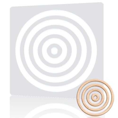 beinkmake Multi Circle Router Template Acrylic Clear Valet Tray Router Template for Woodworking Drawing Inlay Templates Charcuterie Board Craftcraft Decorative 30.0x30.0 cm beinkmake Multi Circle Router Template Acrylic Clear Valet Tray Router Template for Woodworking Drawing Inlay Templates Charcuterie Board Craftcraft Decorative 30.0x30.0 cm von beinkmake