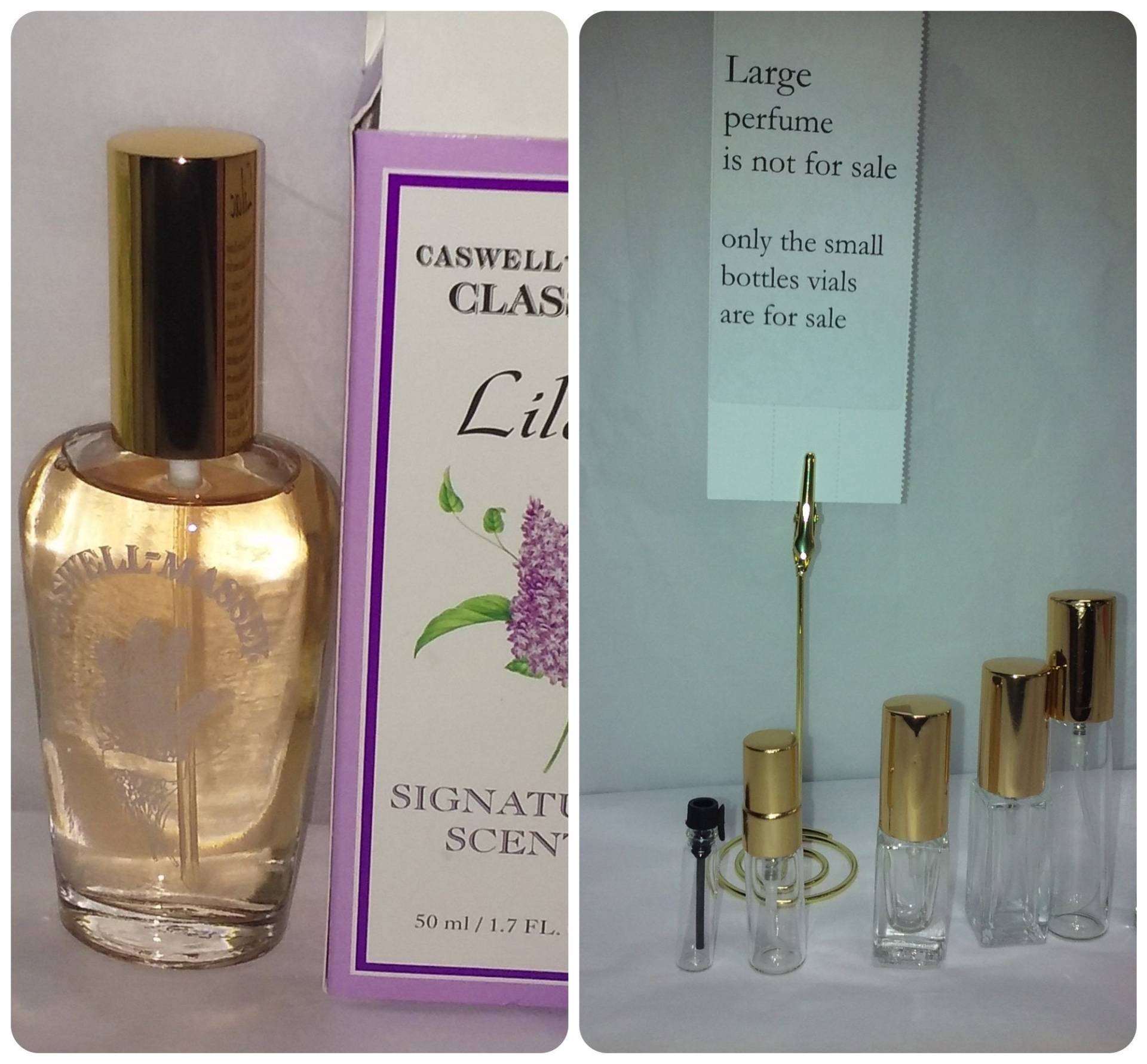Caswell Massey Flieder Lilas Eau De Parfum Vintage Wahl von belfontantiques