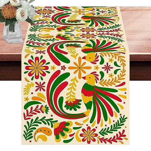 bellv Tischdecke mit mexikanischen Blumen, bunte mexikanische Party-Tischdecke mit Stechapfel-Blumen, bunte mexikanische Esszimmer-Tischdecke für Partytisch bellv Tischdecke mit mexikanischen Blumen, bunte mexikanische Party-Tischdecke mit Stechapfel-Blumen, bunte mexikanische Esszimmer-Tischdecke für Partytisch von bellv