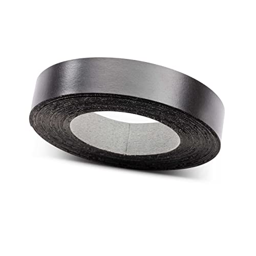 ben+camilla.com Kantenumleimer Schwarz 20 mm x 5 m zum Aufbügeln für Möbelbauplatten und Regalbretter von ben+camilla.com