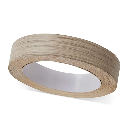 ben+camilla.com Selbstklebender Kantenumleimer | Sonoma Eiche 16 mm x 5 m Rolle (rau matt) | Kantenschutz zum Überkleben - wie Klebeband OHNE Bügeln | Premium Qualität für professionelle Ergebnisse von ben+camilla.com