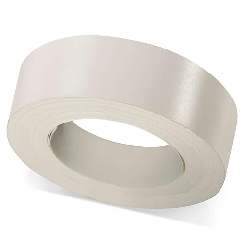 ben+camilla.com Selbstklebender Kantenumleimer | Weiß 30 mm x 25 m Rolle (matt glatt) | Kantenschutz zum Überkleben - wie Klebeband OHNE Bügeln | Premium Qualität für professionelle Ergebnisse von ben+camilla.com