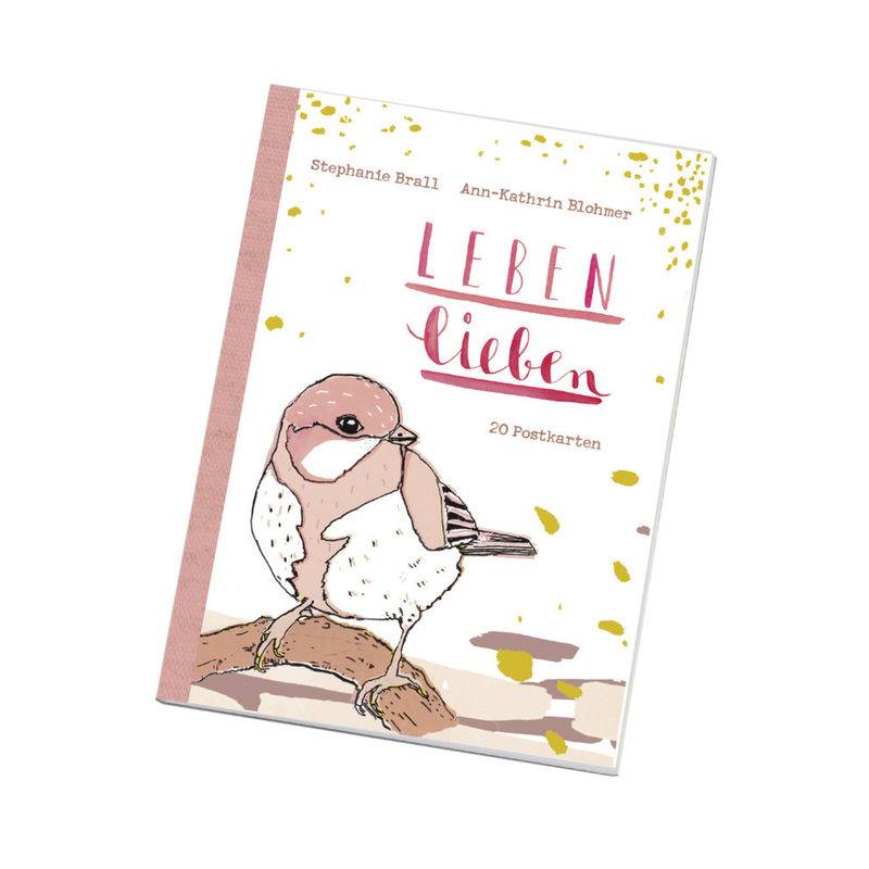 Leben Lieben - Postkartenbuch von bene! Verlag