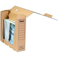 20 bene Archivboxen braun 8,0 x 29,0 x 33,0 cm von bene