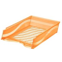 bene Briefablage orange-transparent von bene