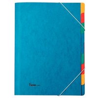 bene Ordnungsmappe 9 Fächer blau, 1 St. von bene