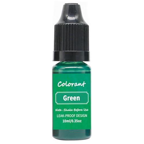 bephible 10 ml Kerzenfarbe – Color Essence Seife, Kerze, Farbfarbe, Sojawachs, Paraffin-Färbemittel für Zuhause, Grün bephible 10 ml Kerzenfarbe – Color Essence Seife, Kerze, Farbfarbe, Sojawachs, Paraffin-Färbemittel für Zuhause, Grün von bephible