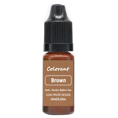 bephible 10 ml Kerzenfarbe – Color Essence Seife, Kerze, Farbfarbe, Sojawachs, Paraffinfarbe, Farbstoff für Zuhause, Braun bephible 10 ml Kerzenfarbe – Color Essence Seife, Kerze, Farbfarbe, Sojawachs, Paraffinfarbe, Farbstoff für Zuhause, Braun von bephible