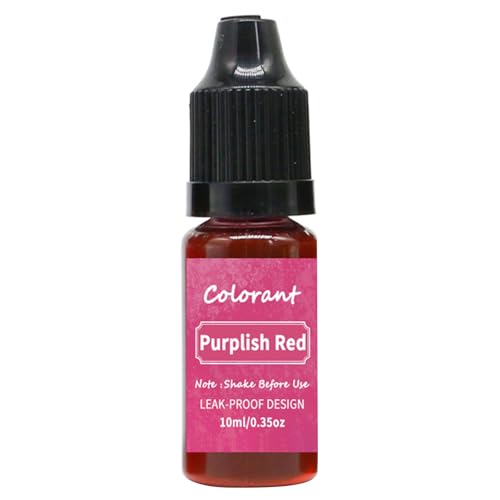 bephible 10 ml Kerzenfarbe – Color Essence Seife, Kerzen, Sojawachs, Paraffin-Färbemittel für Zuhause, Purpurrot bephible 10 ml Kerzenfarbe – Color Essence Seife, Kerzen, Sojawachs, Paraffin-Färbemittel für Zuhause, Purpurrot von bephible