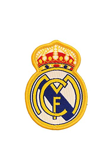 FC Real Madrid.Fußball Club FC zum Selbstbasteln bestickt Nähen Badge zum Aufbügeln. von fat-catz-copy-catz
