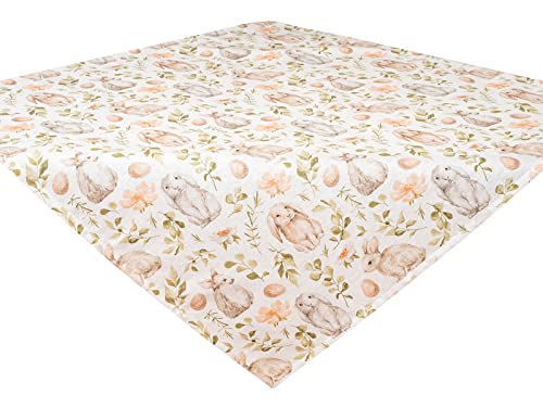 beties „Hoppel Mitteldecke ca. 80x80 cm Tischdecke Übertischtuch Decker Deckserviette Napperon für Esszimmer Couchtisch im süßen Häschen-Motiv Baumwollmischung beties „Hoppel Mitteldecke ca. 80x80 cm Tischdecke Übertischtuch Decker Deckserviette Napperon für Esszimmer Couchtisch im süßen Häschen-Motiv Baumwollmischung von beties