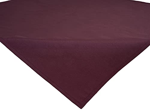 beties „Wunschton“ Mitteldecke ca. 80x80 cm - in großer Sortiments- und Größenauswahl – EIN idealer Begleiter in Unifarbe (sukkulenten-Violet) von beties