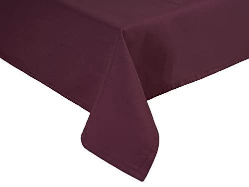 beties „Wunschton“ XL Mitteldecke ca. 110x110 cm - in großer Sortiments- und Größenauswahl – EIN idealer Begleiter in Unifarbe (sukkulenten-Violet) von beties