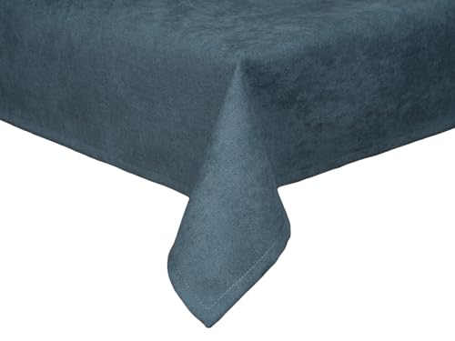 beties Farbton-Serie XL Mitteldecke ca. 100x100 cm Premium Uni Tischdecke aus deutschem Unternehmen, Chenille-Haptik in Raumausstatter Qualität - nordlicht-blau beties Farbton-Serie XL Mitteldecke ca. 100x100 cm Premium Uni Tischdecke aus deutschem Unternehmen, Chenille-Haptik in Raumausstatter Qualität - nordlicht-blau von beties