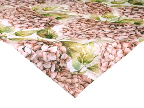 beties XS Mitteldecke - Landlust Hortensie ca. 60x60 cm Landhaus-Collection – 100 % Baumwolle, Premiumqualität in Burgundy-Rose beties XS Mitteldecke - Landlust Hortensie ca. 60x60 cm Landhaus-Collection – 100 % Baumwolle, Premiumqualität in Burgundy-Rose von beties