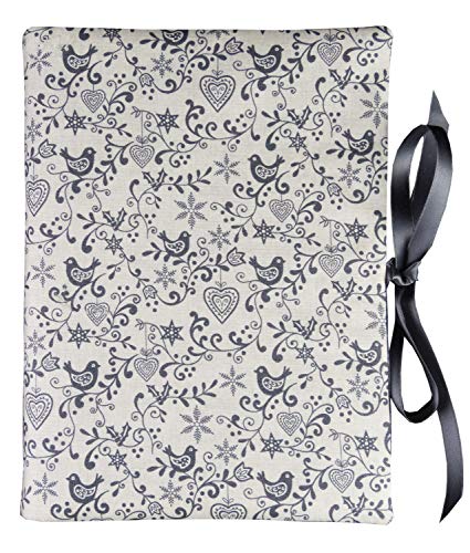 bettina bruder - Sammelmappe DIN A5 - innen 20 Sichthüllen Vögel Blumen creme grau bettina bruder - Sammelmappe DIN A5 - innen 20 Sichthüllen Vögel Blumen creme grau von bettina bruder