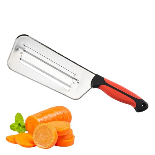 bevog Kohlzerkleinerer – Kohlreibe aus Edelstahl, zweilagig, ergonomisch, Zwiebelschneider, Küchenzubehör für Salat, Kohlsalat, Sauerkraut bevog Kohlzerkleinerer – Kohlreibe aus Edelstahl, zweilagig, ergonomisch, Zwiebelschneider, Küchenzubehör für Salat, Kohlsalat, Sauerkraut von bevog