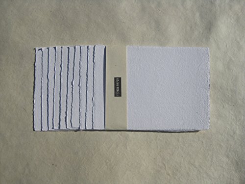 A6 handgeschöpfter Büttenkarton Aquarell-Postkartenkarton 450g/m² mit Büttenrand 10 Bogen/Set naturweiß aus BaumwollLinters Prägekarton von bhutanpaperarts